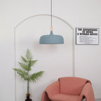 Acorn Pendant Light, Zinc Alloy Shade, Solid Oak Base, E27