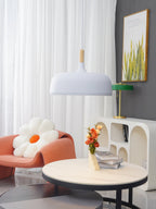 Acorn Pendant Light, Zinc Alloy Shade, Solid Oak Base, E27