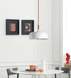Acorn Pendant Light, Zinc Alloy Shade, Solid Oak Base, E27