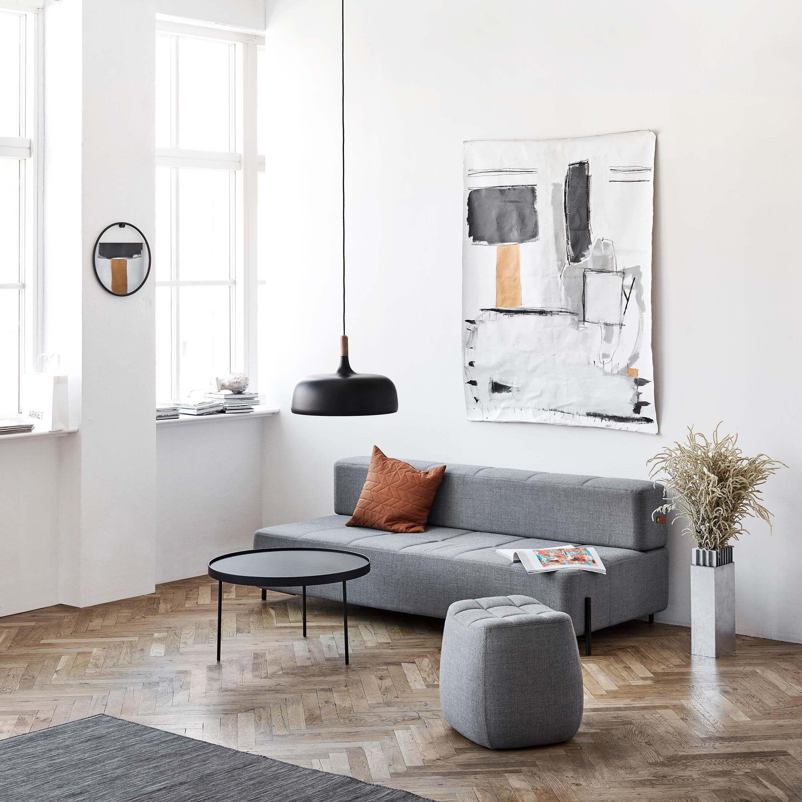 Acorn Pendant Light, Zinc Alloy Shade, Solid Oak Base, E27