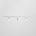 Skinne loftlampe, justerbare spotlights, integreret LED, 24 graders strålevinkel
