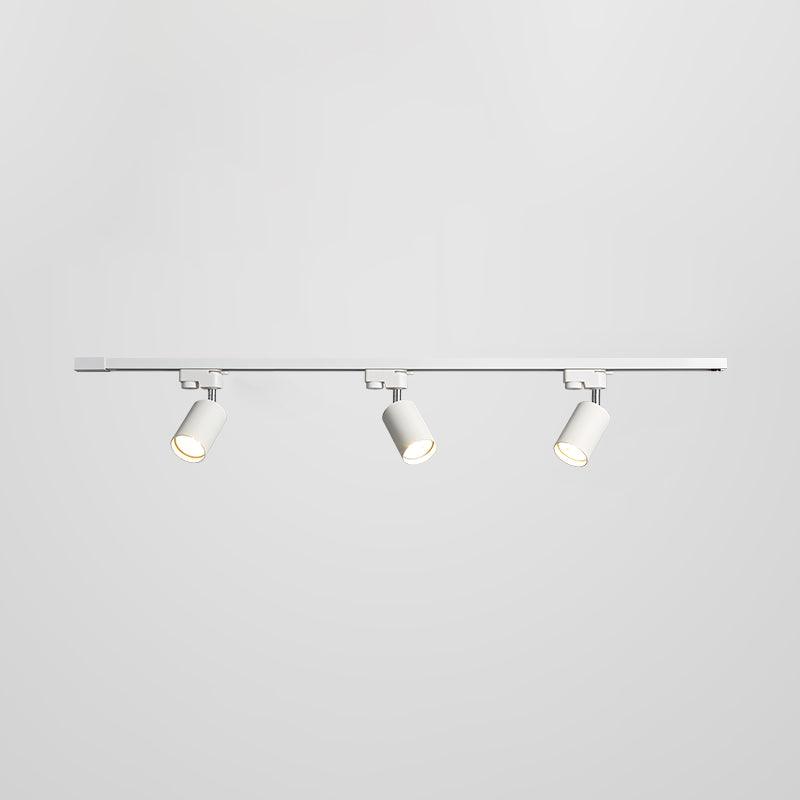Skinne loftlampe, justerbare spotlights, integreret LED, 24 graders strålevinkel