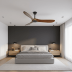 Aero Breeze ceiling fan blade tips shown on white
