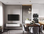 Air 73 Pendant Light, Clear Glass Spheres, Black or Gold Steel, G9
