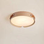 Aiwen Ceiling Light, Natural Wood and Walnut, Integrated LED, Dimmable