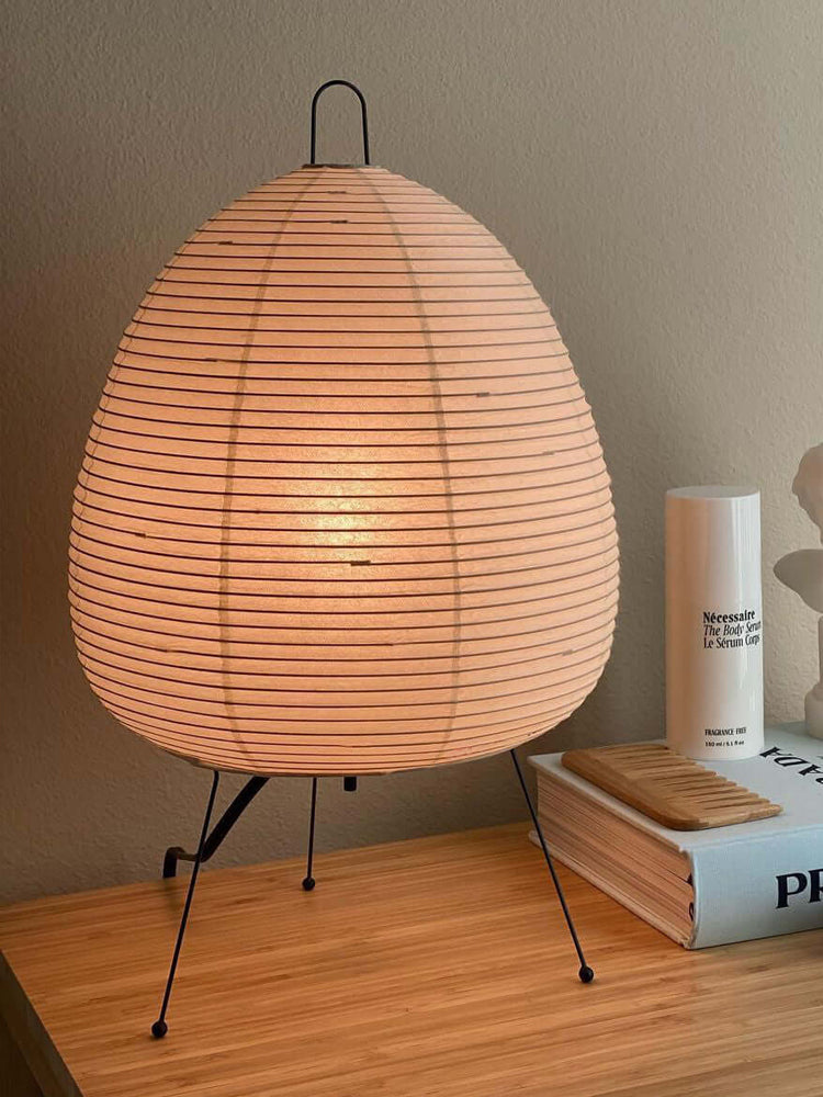Table Lamp, Xuanzhi, Handmade Mulberry Paper Shade, E26/E27, Plug-In