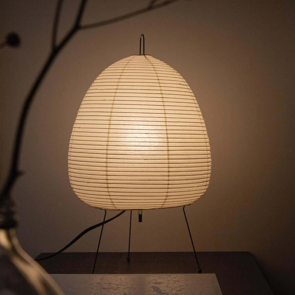 Table Lamp, Xuanzhi, Handmade Mulberry Paper Shade, E26/E27, Plug-In