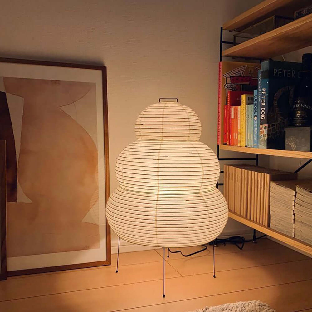 Table Lamp, Xuanzhi, Handmade Mulberry Paper Shade, E26/E27, Plug-In