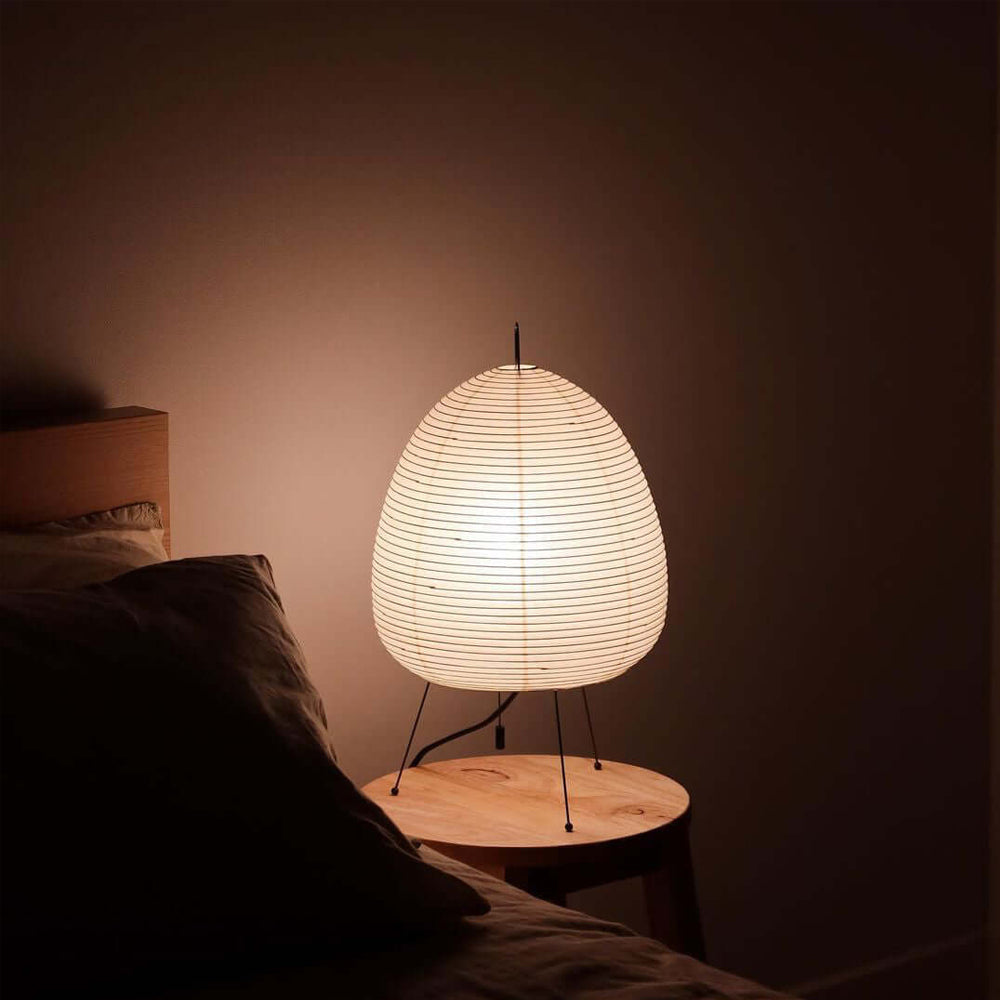Table Lamp, Xuanzhi, Handmade Mulberry Paper Shade, E26/E27, Plug-In