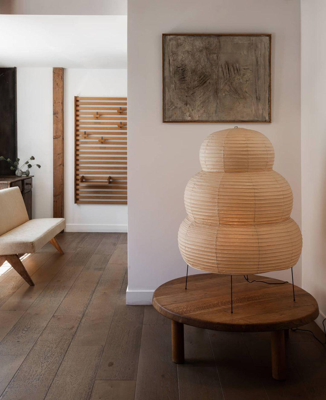 Table Lamp, Xuanzhi, Handmade Mulberry Paper Shade, E26/E27, Plug-In
