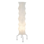 Floor Lamp, Akari Rice Paper Shade, E26/E27, Plug-In, Sculptural