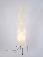 Floor Lamp, Akari Rice Paper Shade, E26/E27, Plug-In, Sculptural