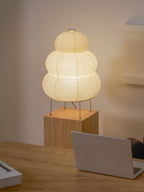 Table Lamp, Xuanzhi, Handmade Mulberry Paper Shade, E26/E27, Plug-In