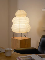 Table Lamp, Xuanzhi, Handmade Mulberry Paper Shade, E26/E27, Plug-In