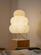 Table Lamp, Xuanzhi, Handmade Mulberry Paper Shade, E26/E27, Plug-In