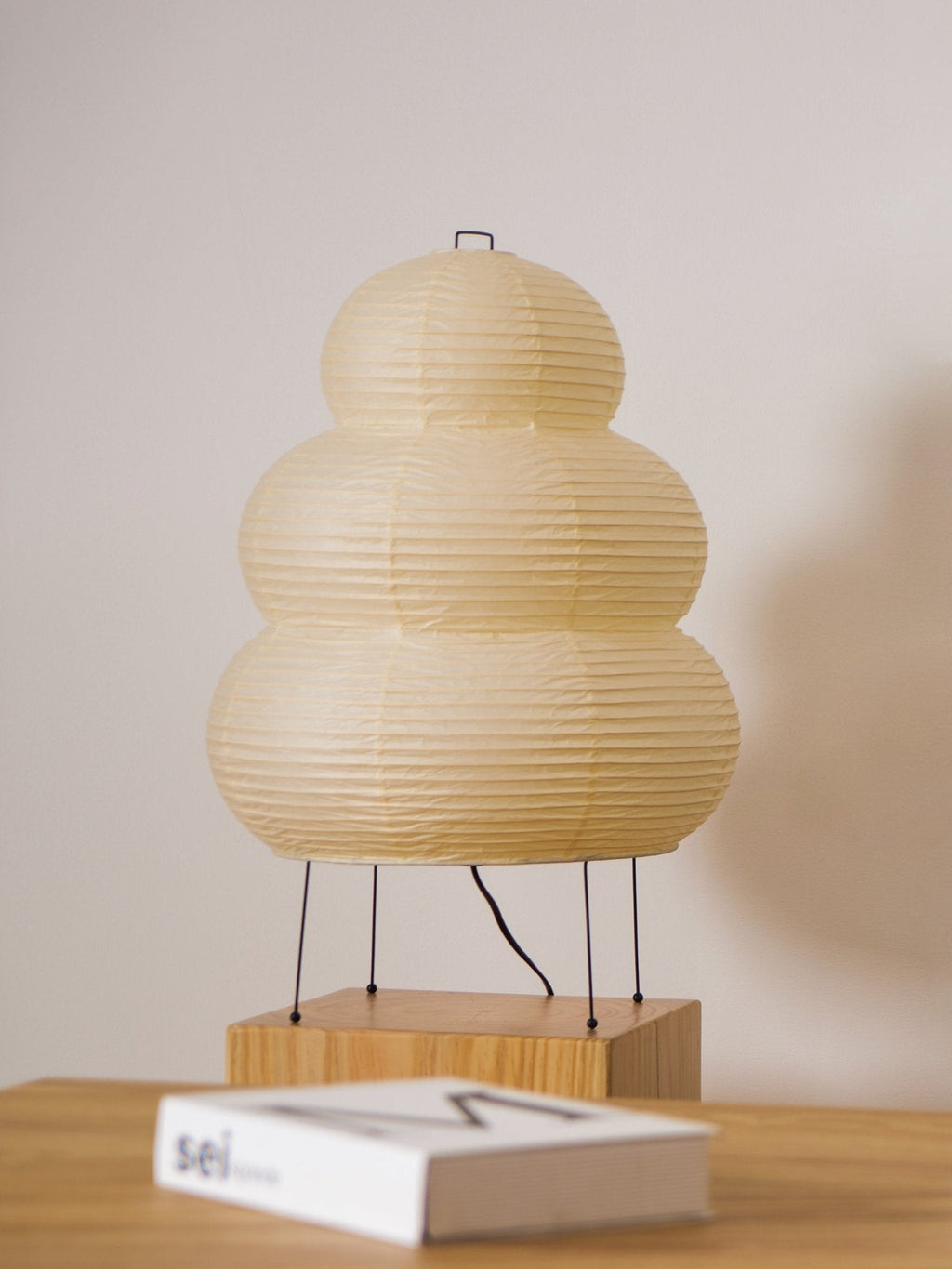 Table Lamp, Xuanzhi, Handmade Mulberry Paper Shade, E26/E27, Plug-In