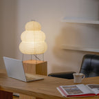 Table Lamp, Xuanzhi, Handmade Mulberry Paper Shade, E26/E27, Plug-In