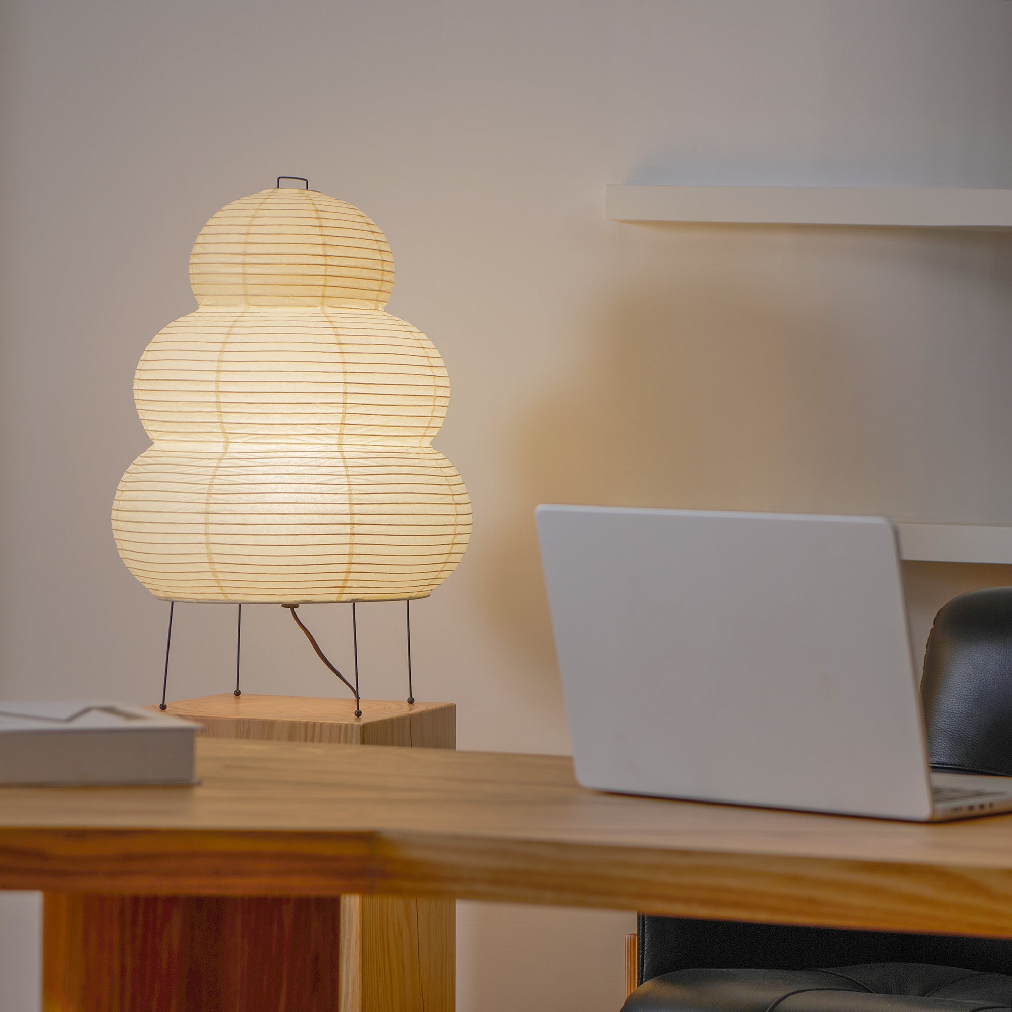 Table Lamp, Xuanzhi, Handmade Mulberry Paper Shade, E26/E27, Plug-In
