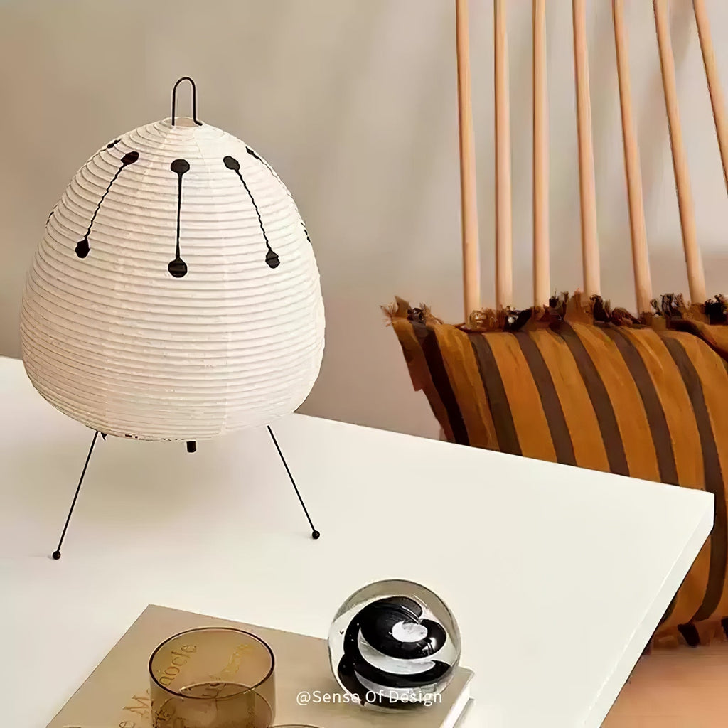 Table Lamp, Xuanzhi, Handmade Mulberry Paper Shade, E26/E27, Plug-In
