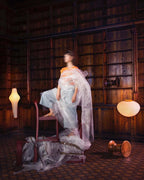 Floor Lamp, Akari Rice Paper Shade, E26/E27, Plug-In, Sculptural