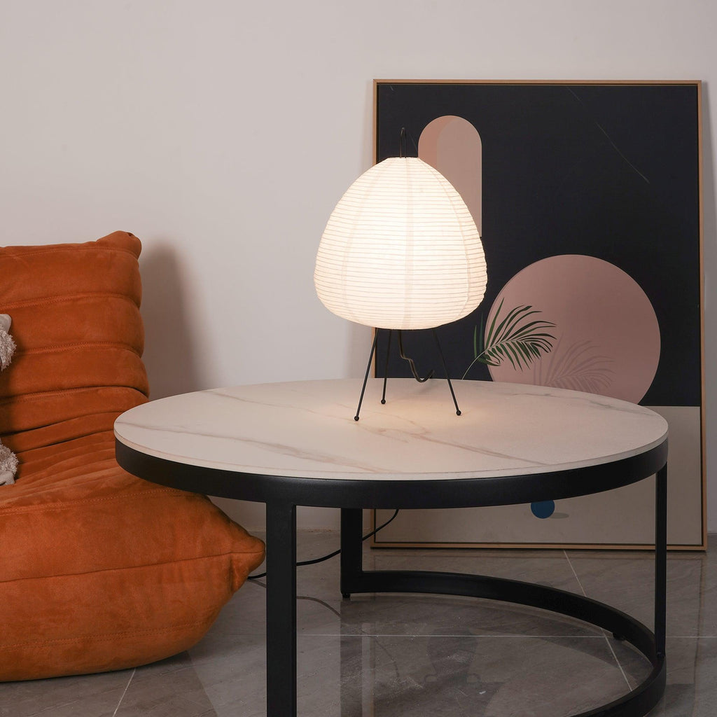 Table Lamp, Xuanzhi, Handmade Mulberry Paper Shade, E26/E27, Plug-In