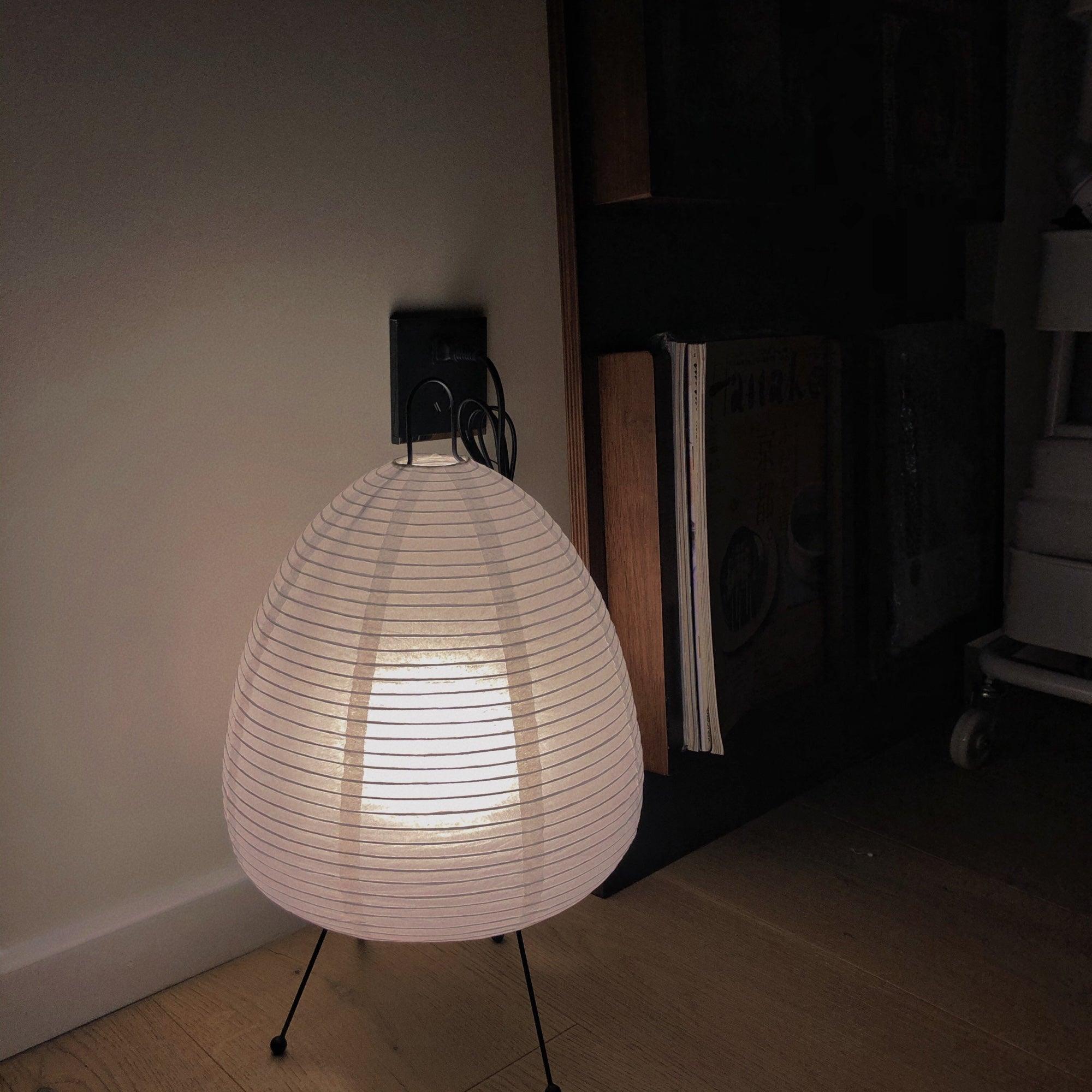 Table Lamp, Xuanzhi, Handmade Mulberry Paper Shade, E26/E27, Plug-In