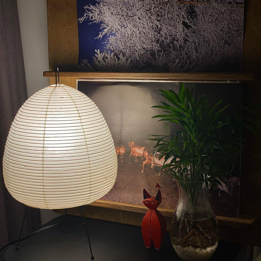 Table Lamp, Xuanzhi, Handmade Mulberry Paper Shade, E26/E27, Plug-In