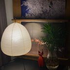 Table Lamp, Xuanzhi, Handmade Mulberry Paper Shade, E26/E27, Plug-In