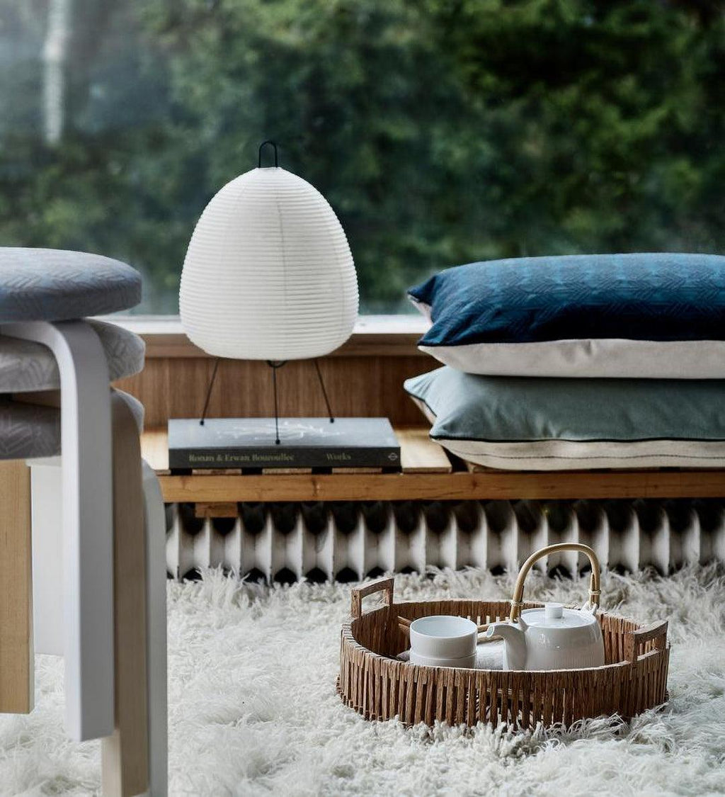 Table Lamp, Xuanzhi, Handmade Mulberry Paper Shade, E26/E27, Plug-In