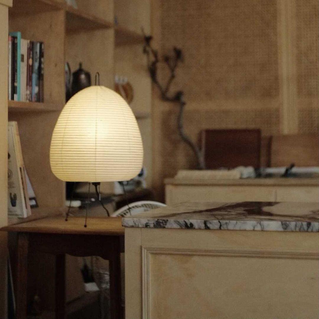 Table Lamp, Xuanzhi, Handmade Mulberry Paper Shade, E26/E27, Plug-In