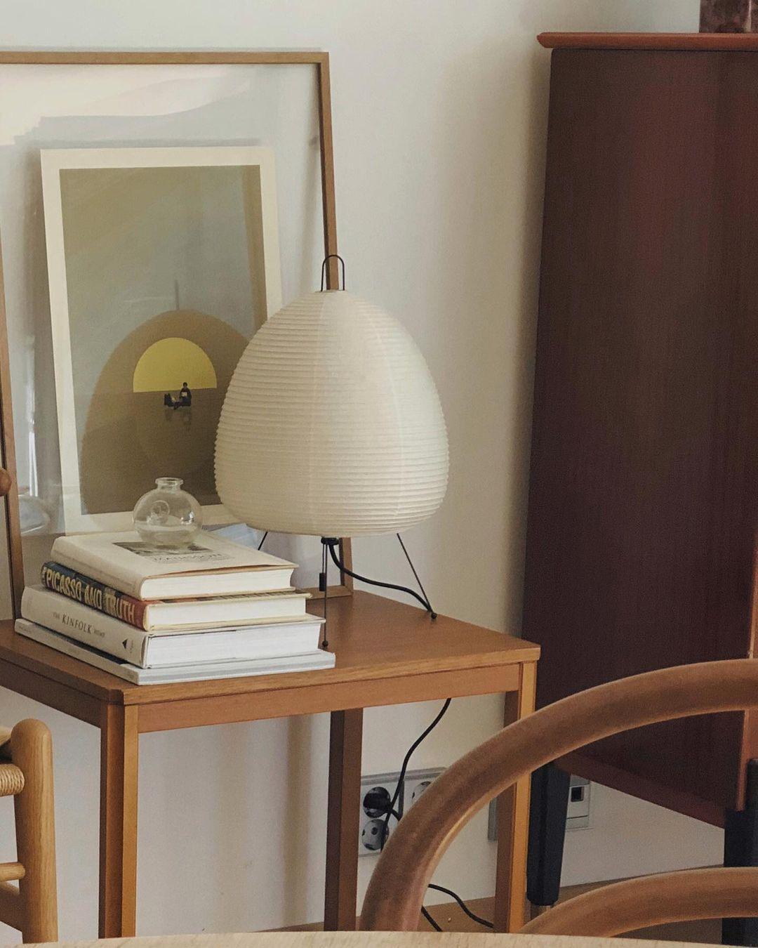Table Lamp, Xuanzhi, Handmade Mulberry Paper Shade, E26/E27, Plug-In