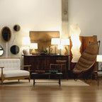 Floor Lamp, Akari Rice Paper Shade, E26/E27, Plug-In, Sculptural