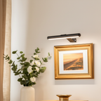 Wireless LED Picture Light, USB-C Rechargeable, 120° Rotation