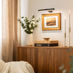Wireless LED Picture Light, USB-C Rechargeable, 120° Rotation