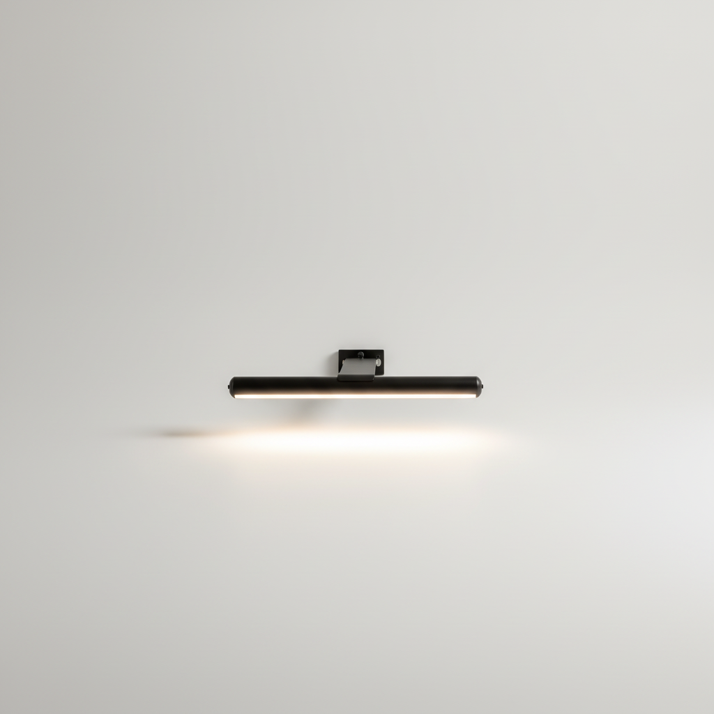 Trådløst LED-billedlys, USB-C genopladeligt, 120° rotation