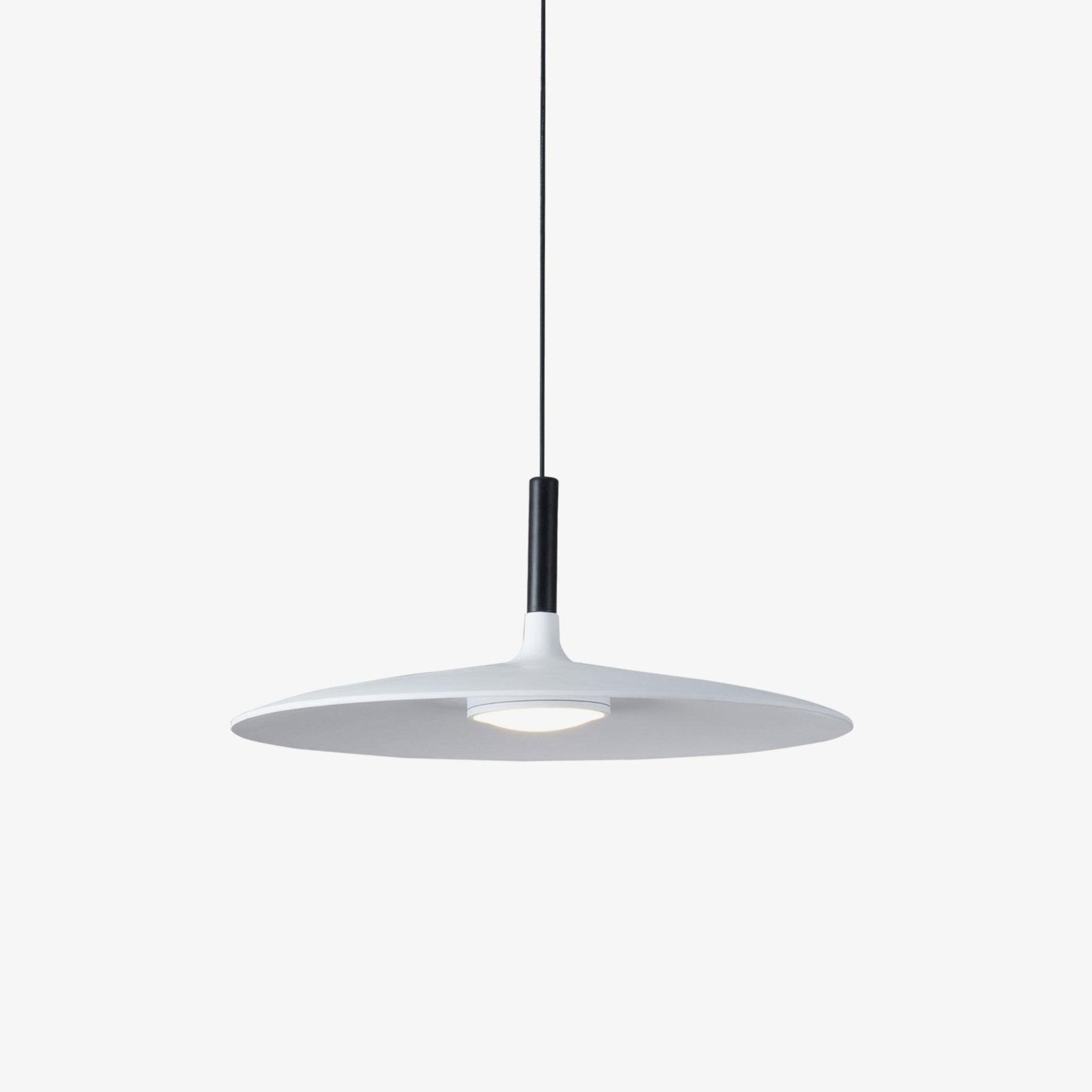 Aplomb pendel, aluminiumskærm, integreret LED, dæmpbar