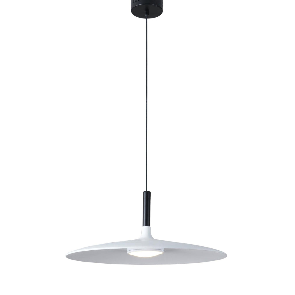 Aplomb pendel, aluminiumskærm, integreret LED, dæmpbar