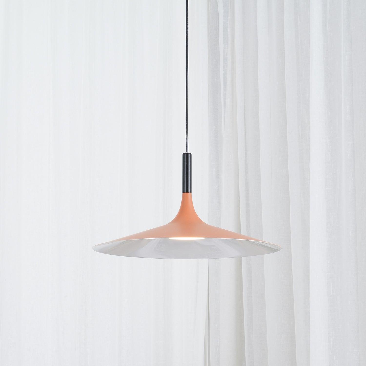 Aplomb pendel, aluminiumskærm, integreret LED, dæmpbar