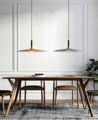 Aplomb pendel, aluminiumskærm, integreret LED, dæmpbar