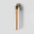 Cylindrical Wall Sconce, Aria Glass Shade in 3 Metal & 7 Glass Finishes