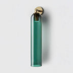 Cylindrical Wall Sconce, Aria Glass Shade in 3 Metal & 7 Glass Finishes