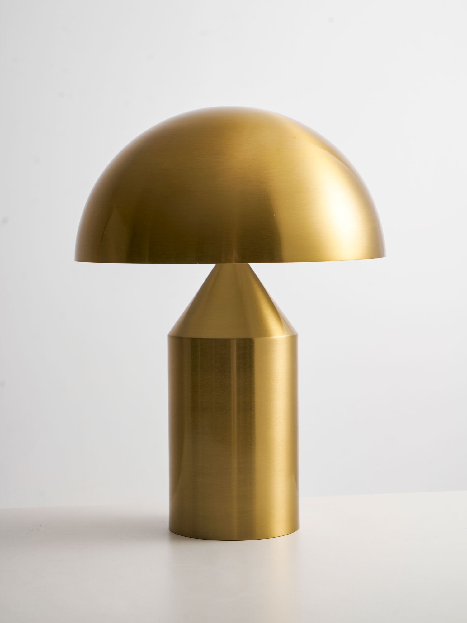 Atollo Table Lamp, Sculptural Metal, Matte or Bright Finish, G9/E14