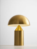 Atollo Table Lamp, Sculptural Metal, Matte or Bright Finish, G9/E14