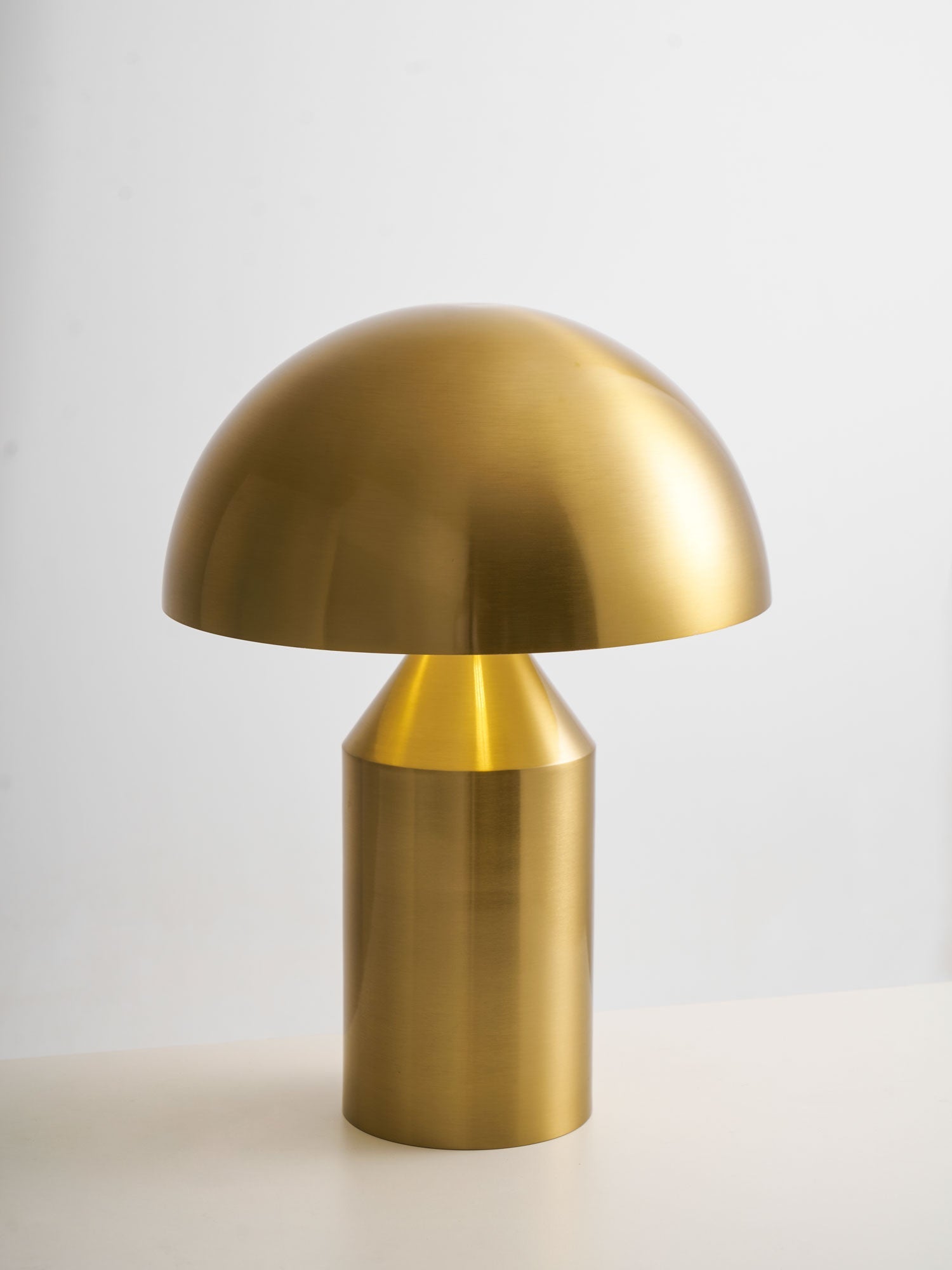 Atollo Table Lamp, Sculptural Metal, Matte or Bright Finish, G9/E14