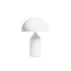 Atollo Table Lamp, Sculptural Metal, Matte or Bright Finish, G9/E14