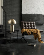 Atollo Table Lamp, Sculptural Metal, Matte or Bright Finish, G9/E14