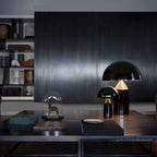 Atollo Table Lamp, Sculptural Metal, Matte or Bright Finish, G9/E14