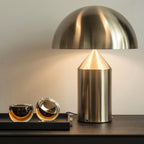 Atollo Table Lamp, Sculptural Metal, Matte or Bright Finish, G9/E14