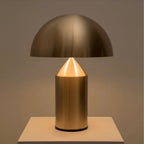 Atollo Table Lamp, Sculptural Metal, Matte or Bright Finish, G9/E14