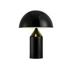 Atollo Table Lamp, Sculptural Metal, Matte or Bright Finish, G9/E14